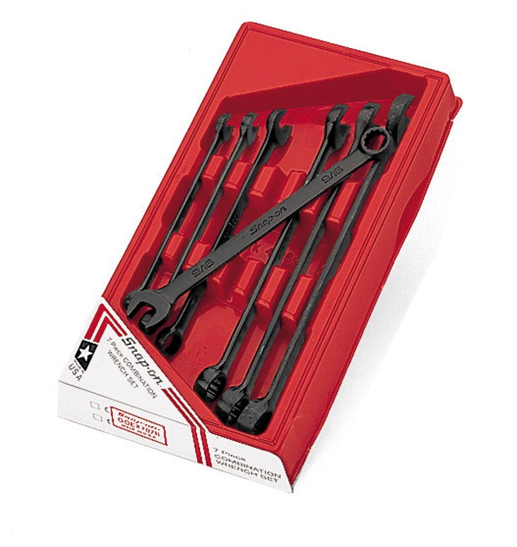 7 pc 12-Point SAE Flank Drive® Combination Wrench Set (3/8-3/4 7 pc 12-Point SAE Flank Drive® Combination Wrench Set (3/8-3/4